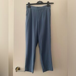 Babaton cohen ankle pant in a smoky blue, size 0